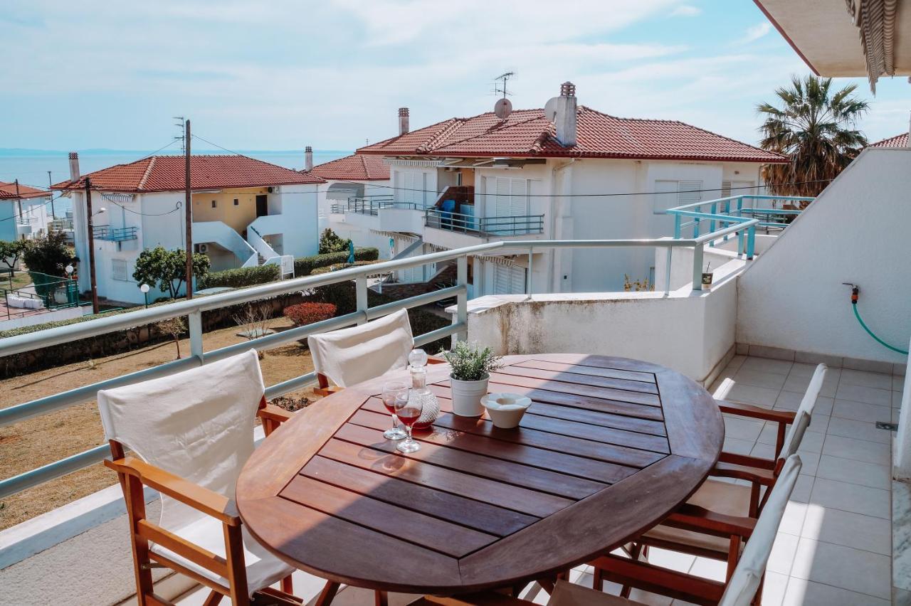 Dimitra'S Sunset View Apartment Kalyves Polygyrou Exterior photo