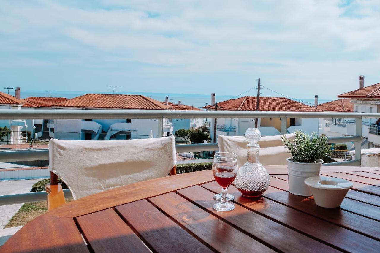 Dimitra'S Sunset View Apartment Kalyves Polygyrou Exterior photo